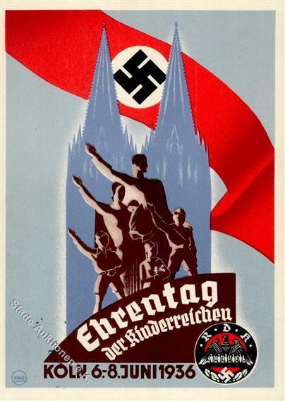 KÖLN WK II - EHRENTAG Der KINDERREICHEN 1936 I - Oorlog 1939-45