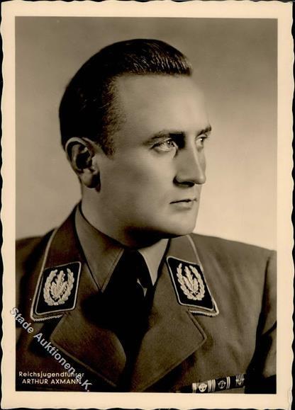 HJ Arthur Axmann Reichsjugendführer PH 262 Foto AK I-II - Oorlog 1939-45