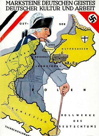 Propaganda WK II - BOLLWERKE Des DEUTSCHTUMS - Nimmer Wird Das Reich Zerstört - DEUTSCHE OSTGEBIETE I - Oorlog 1939-45