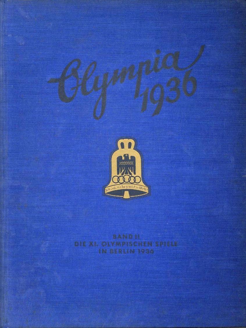Sammelbild-Album Olympia 1936 Berlin U. Garmisch-Partenkirchen 2 Bände Kompl. II - Guerra 1939-45