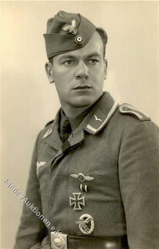 WK II MILITÄR - Foto-Ak -LUFTWAFFE Mit Orden- 1940 I - Guerra 1939-45