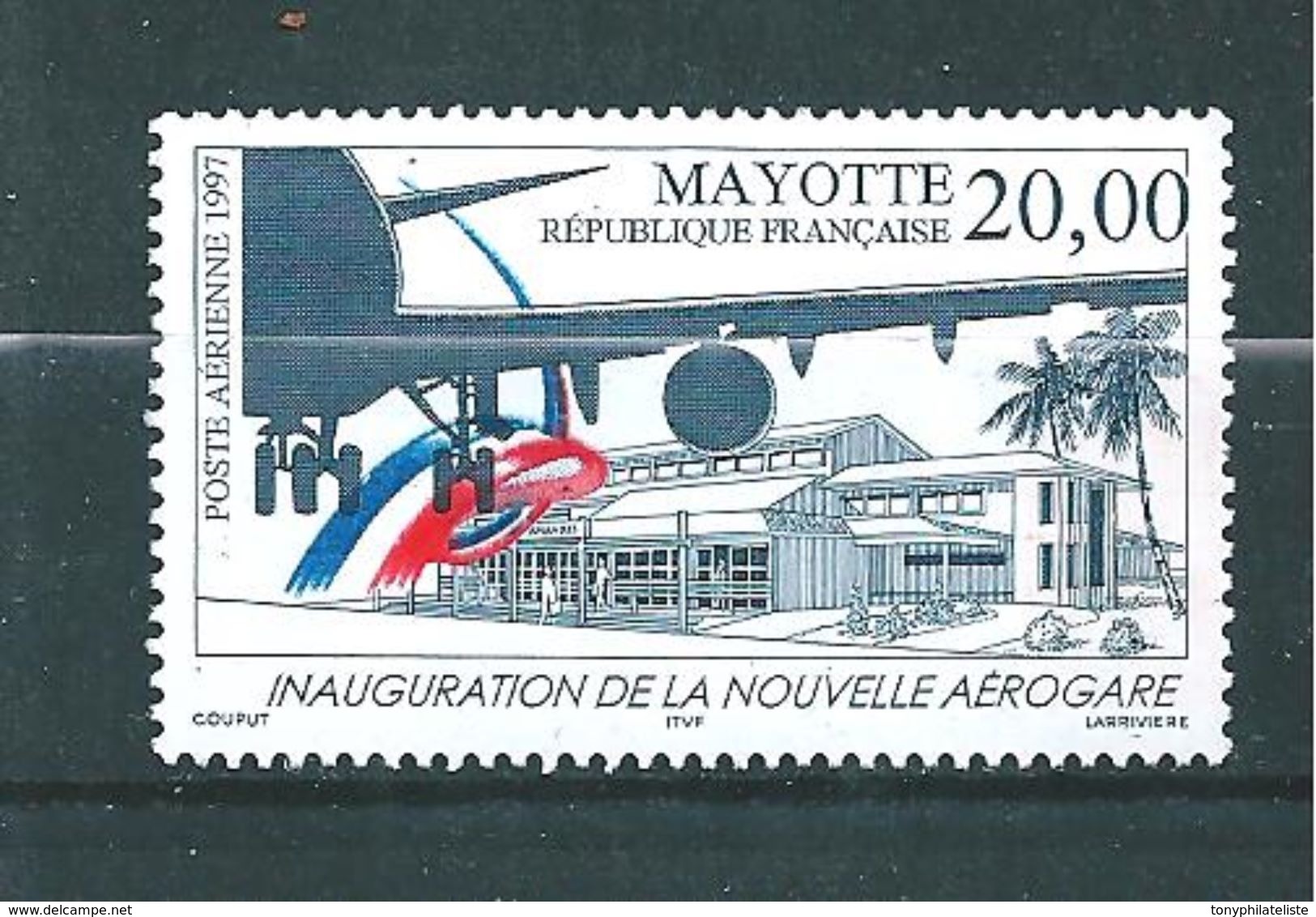 PA  De Mayotte De 1997  N°1   Neuf ** Parfait - Poste Aérienne