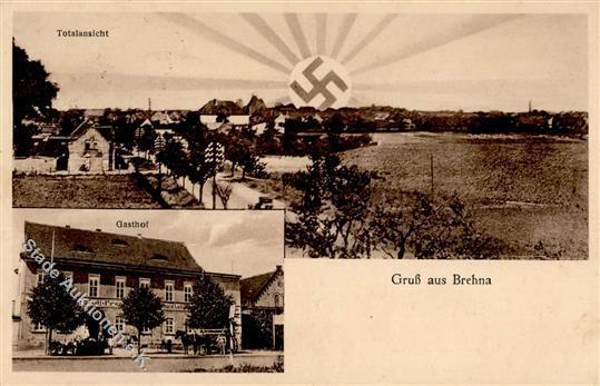 Aufgehende Sonne WK II - BREHNA - NSDAP-Lokal I - War 1939-45