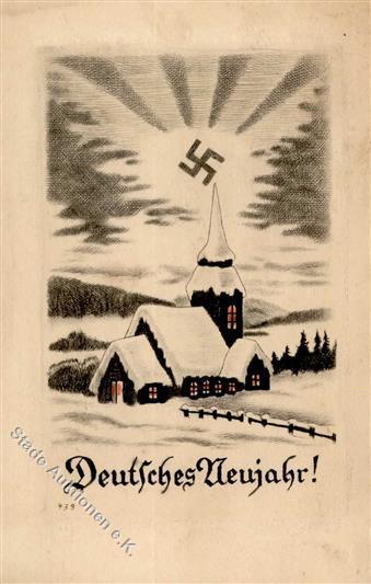 Aufgehende Sonne WK II - DEUTSCHES NEUJAHR I-II - Oorlog 1939-45