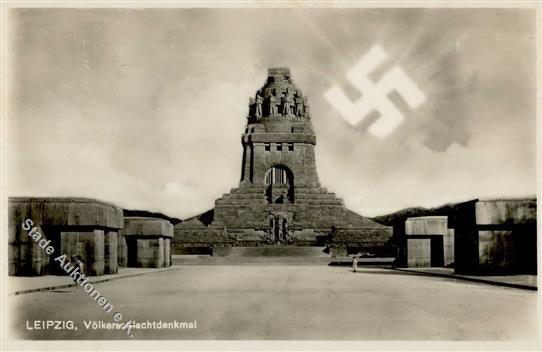 Aufgehende Sonne WK II - LEIPZIG - Völkerschlachtdenkmal I - Guerra 1939-45