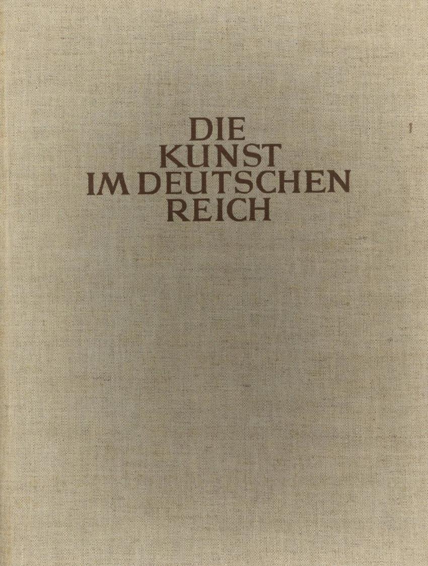 Buch WK II Die Kunst Im Dritten Reich 3. Jahrgang Folge 7-12 Juli - Dez. 1939 Sowie Die Baukunst Juli - Dez. 1939 In Lei - Guerra 1939-45