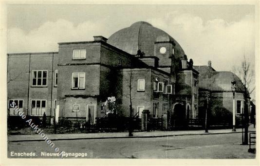 Synagoge ENSCHEDE,Niederlande - Neue Synagoge, 1941 I Synagogue - Giudaismo