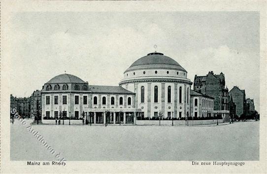 Synagoge Mainz (6500) I-II Synagogue - Giudaismo