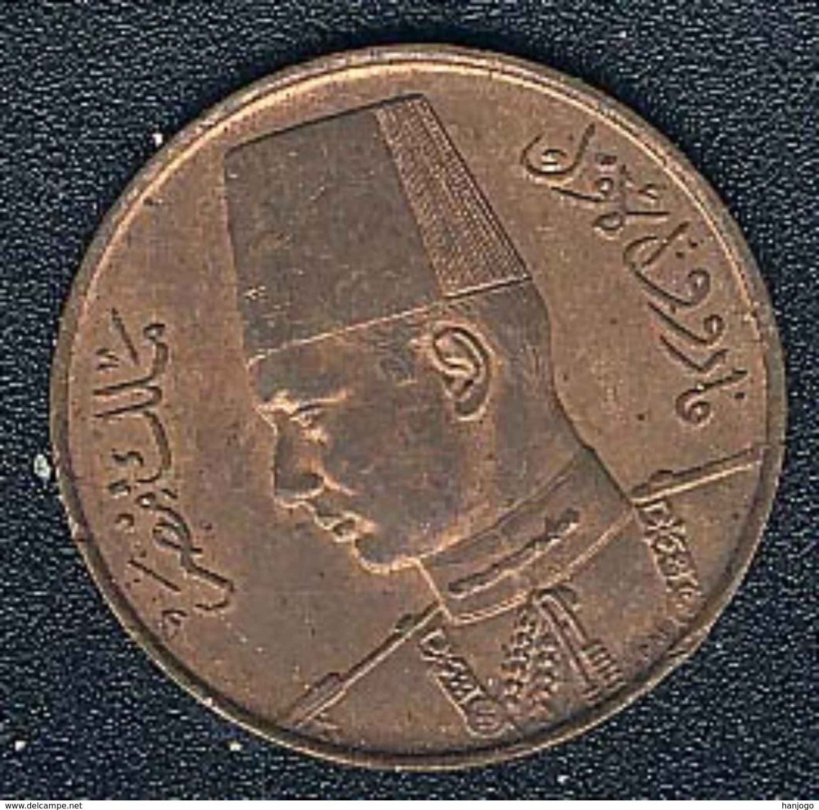 Ägypten, 1/2 Millieme 1938, UNC! - Egypt