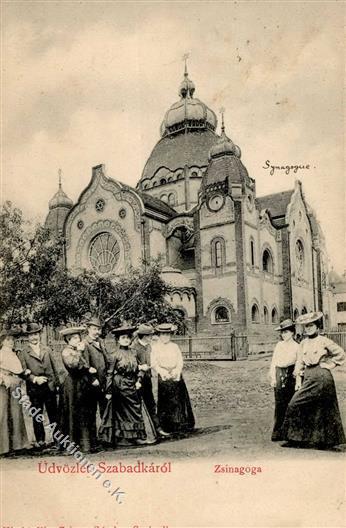 Synagoge SZABADKAROL,Serbien - I-II Synagogue - Giudaismo