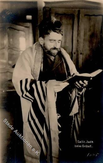 Judaika - Galizischer Jude Beim Gebet I Judaisme - Giudaismo