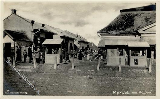 Judaika - Marktplatz In KOZOWA Mit Juden I Judaisme - Jodendom