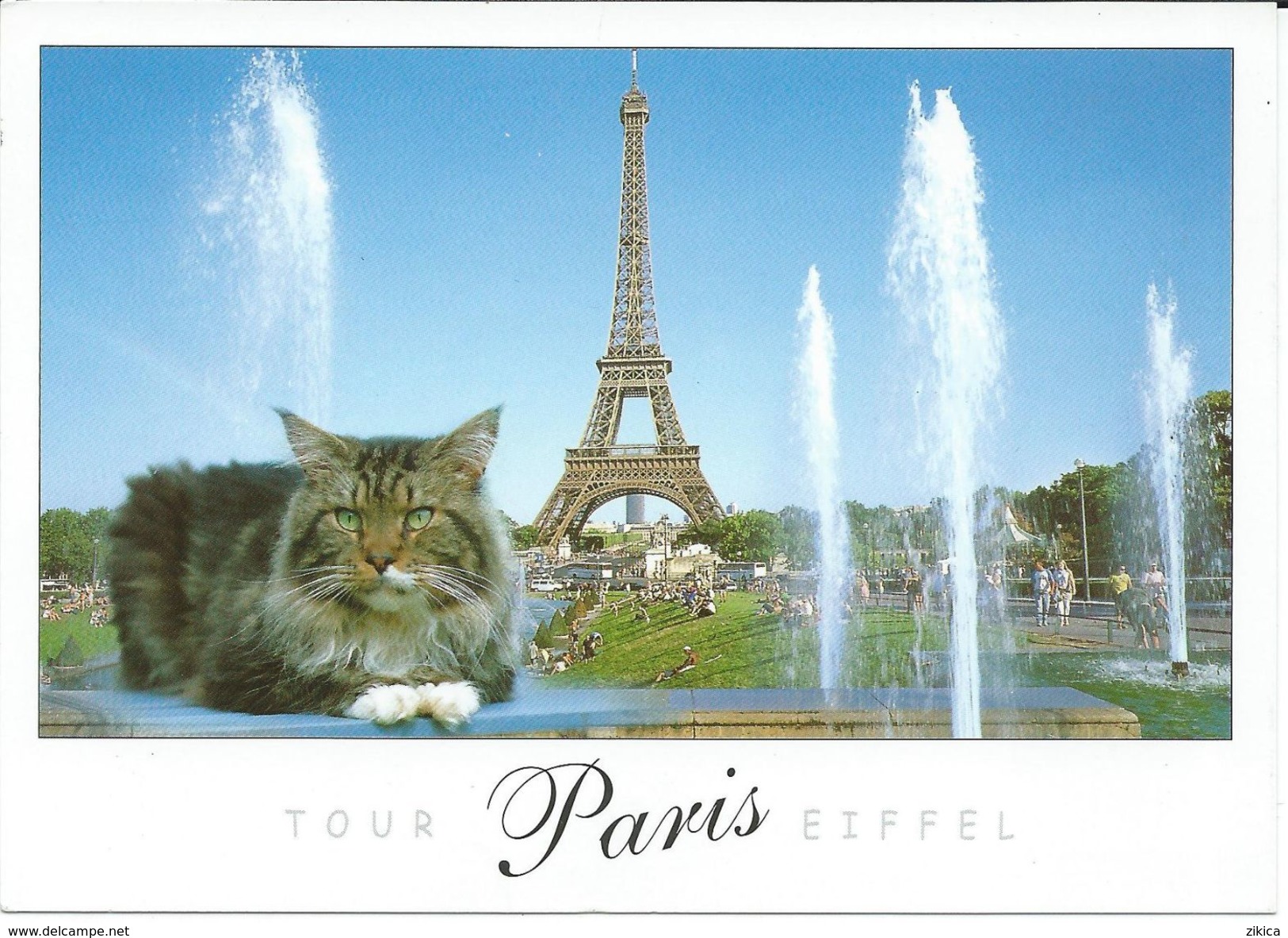 France > [75] Paris > Tour Eiffel And Chat/Cat - Tour Eiffel