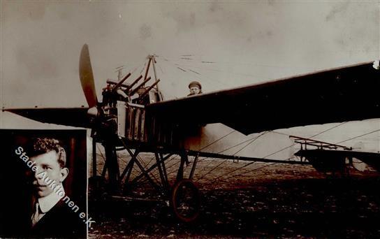 Flugzeug Vor 1945 Flugpionier Foto AK I-II Aviation - Aviatori