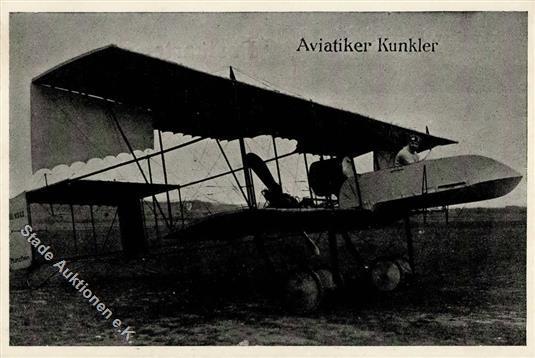 Flugwesenpionier Aviatiker Kunkler I-II - Flieger