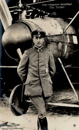 Sanke, Pilot Nr. 638 Straßer Vfw. Foto AK I- - Aviatori