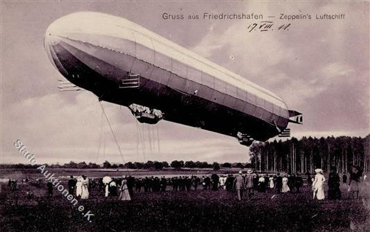 Zeppelin Friedrichshafen (7990) 1911 I-II Dirigeable - Luchtschepen