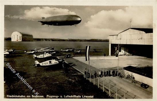 Zeppelin Friedrichshafen (7990) Flugzeuge WK II Foto AK I-II Aviation Dirigeable - Dirigibili