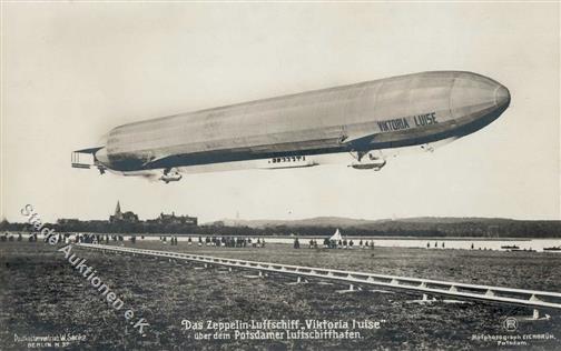 Zeppelin Luftschiff Viktoria Luise Potsdam Sanke  Foto AK I-II Dirigeable - Luchtschepen