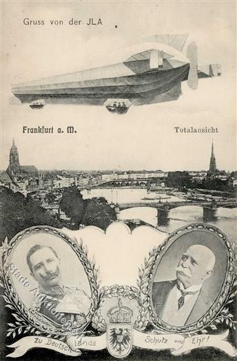 ILA Zeppelin Kaiser Wilhelm Graf Zeppelin  I-II Dirigeable - Dirigibili