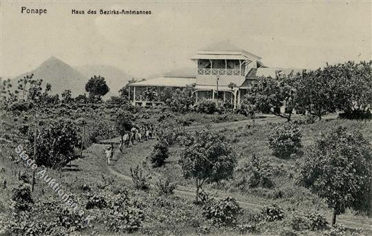 Kolonien Karolinen Ponape Haus Des Bezirksamtmannes I-II Colonies - Geschiedenis