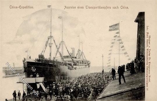 Kolonien Kiautschou China Expedition  I-II Colonies - Storia