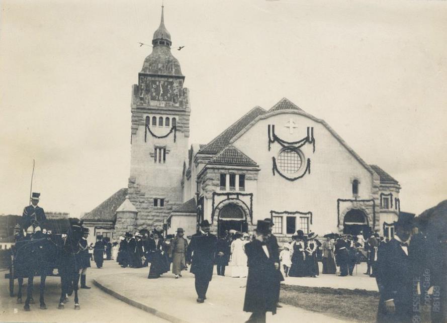 Kolonien Kiautschou Tsingtau Christuskirche Original-Foto 22 X 17 Cm Um 1913 I-II Colonies - Storia