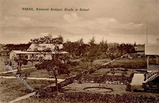 Kolonien Deutsch Neuguinea Rabaul Bismarck Archipel 1913 I-II (Marke Entfernt) Colonies - Storia