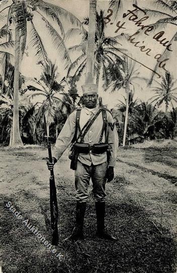 Kolonien Deutsch Ostafrika Askari Der Kaiserl. Schutztruppe 1910 I-II Colonies - Storia