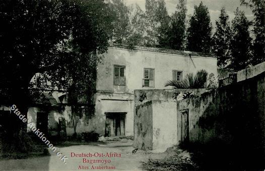 Kolonien Deutsch Ostafrika Bagamoyo Altes Araberhaus I-II Colonies - Storia