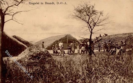 Kolonien Deutsch Ostafrika Brandt Ziegelei I-II Colonies - Geschiedenis