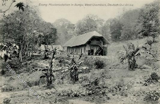 Kolonien Deutsch Ostafrika Bungu Evang. Missionsstation I-II Colonies - Storia