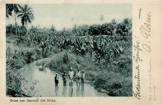 Kolonien Deutsch Ostafrika Dar-es-Salaam 1901 I-II Colonies - Storia