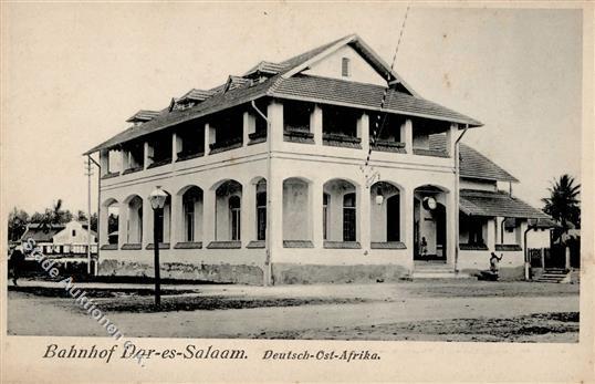 Kolonien Deutsch Ostafrika Dar-es-Salaam Bahnhof I-II Colonies - Geschiedenis