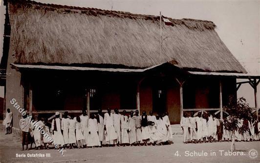 Kolonien Deutsch Ostafrika Tabora Schule  Foto AK I-II (kleiner Einriss) Colonies - Geschiedenis