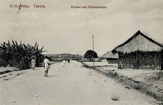 Kolonien Deutsch Ostafrika Tabora Straße Zum Holzmannnlager 1913 I-II Colonies - Storia