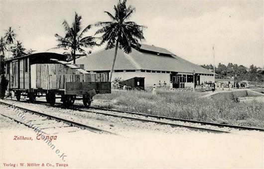 Kolonien Deutsch Ostafrika Tanga Zollhaus I-II Colonies - Storia