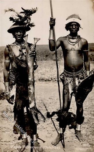 Kolonien Deutsch Ostafrika Wagela Volksstamm Foto AK I-II Colonies - Storia