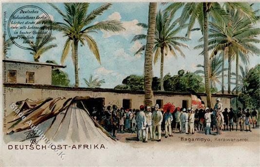 Kolonien Deutsch-Ostafrika Bagamoyo 1910 I-II Colonies - Storia