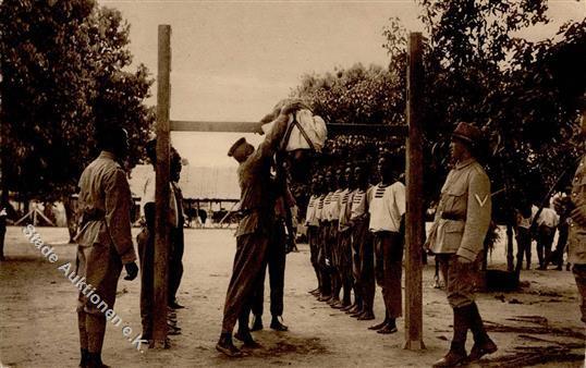 Kamerun Beim Turnunterricht 1914 I-II - Altri & Non Classificati