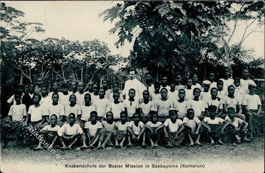 Kamerun Sakbayeme Knabenschule Der Basler Mission 1911 I-II - Andere & Zonder Classificatie