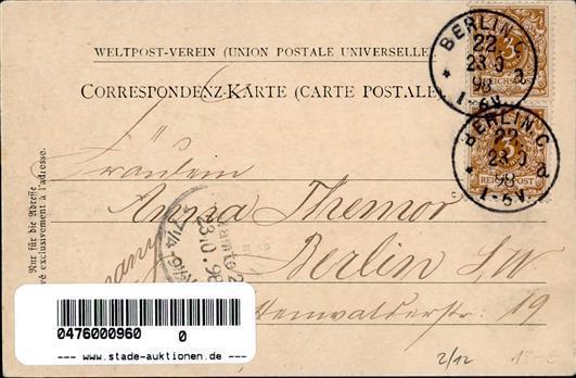 Kolonien Deutsche Post Türkei Haiffa Deutsche Kolonie 1898 I-II Colonies - Storia