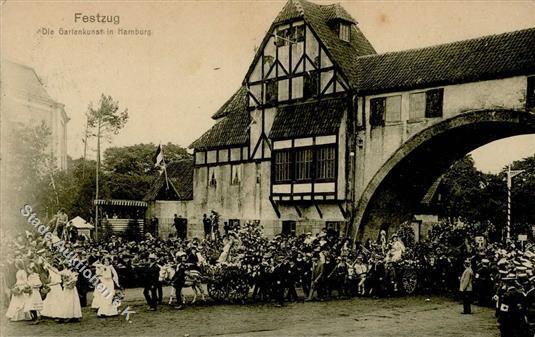 Schützenfest Hamburg (2000) 16. Deutsches Bundesschießen Festzug 1909 I-II - Altri & Non Classificati