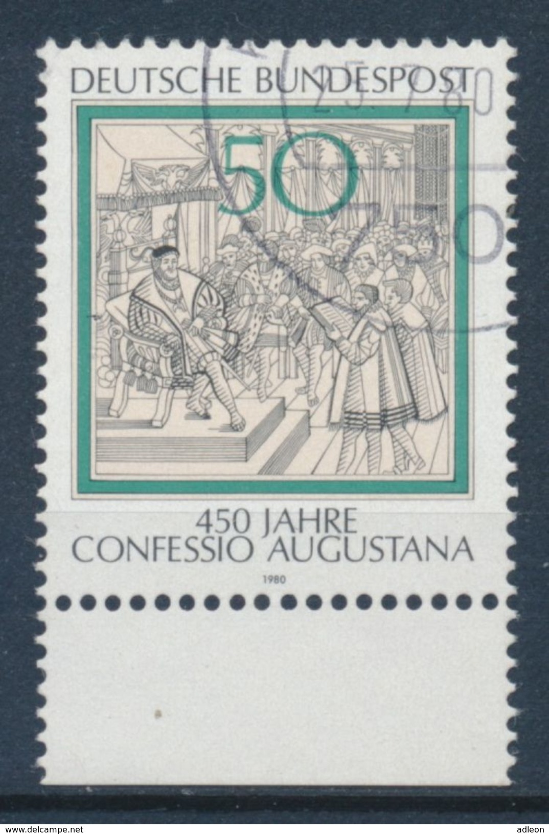 RFA - Confession D'Augsbourg YT 892 Obl./ Bund -Augsburger Bekenntnis Mi.Nr.1051 Gest. - Used Stamps