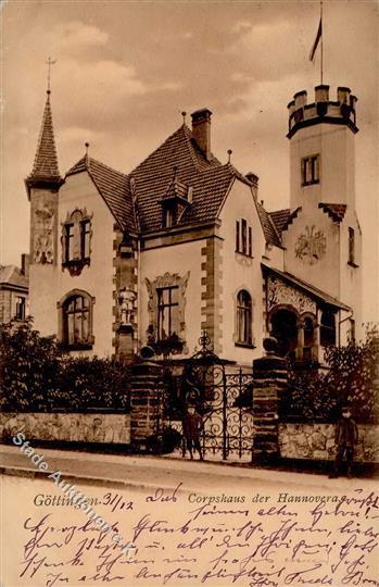 Studentika GÖTTINGEN - Corpshaus Hannovera I-II - Zonder Classificatie