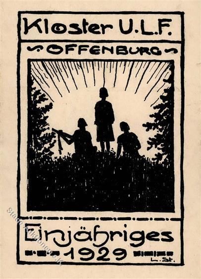 Studentika OFFENBURG - 1929 I - Zonder Classificatie
