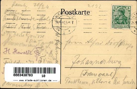 Studentika W. S. C. Helgolandfahrt  Künstlerkarte 1911 I-II - Non Classificati