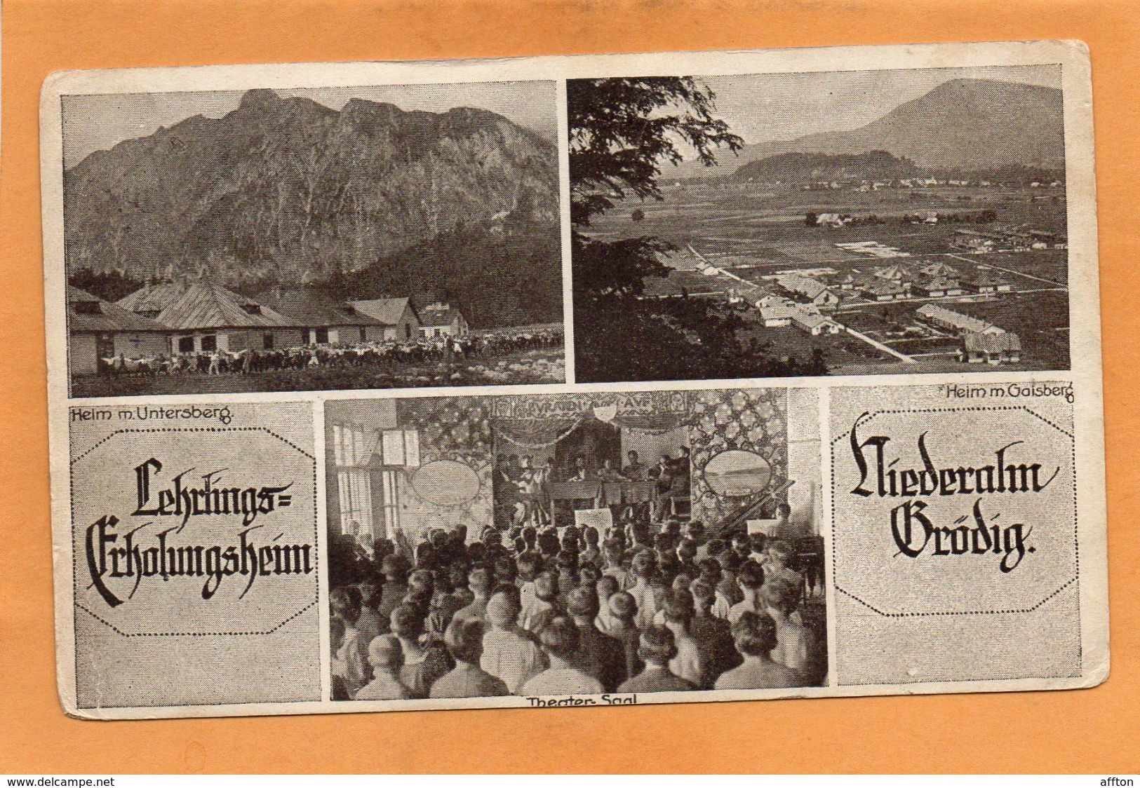 Grodig 1923 Postcard - Grödig
