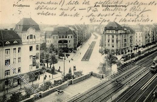 Friedenau (1000) Südwestkorso Handlung Franke 1913 I-II - Andere & Zonder Classificatie