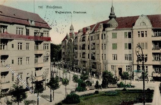 Friedenau (1000) Wagnerplatz Evastraße 1912 I-II - Andere & Zonder Classificatie